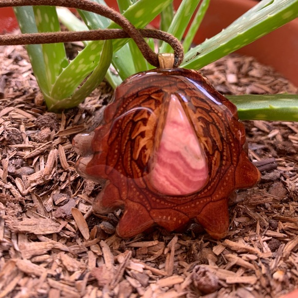 Third Eye Pinecone -Rhodochrosite - Picture 1 of 4